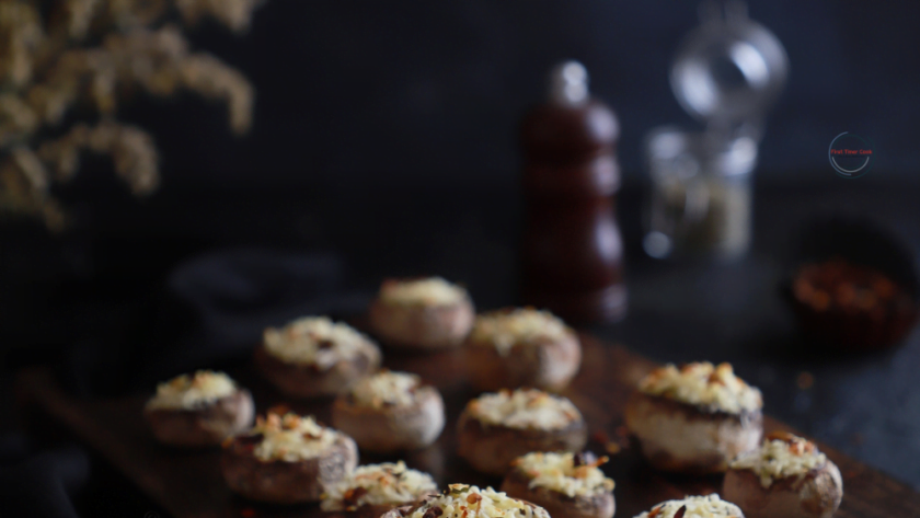 Paneer Stuffed Mushroom 3