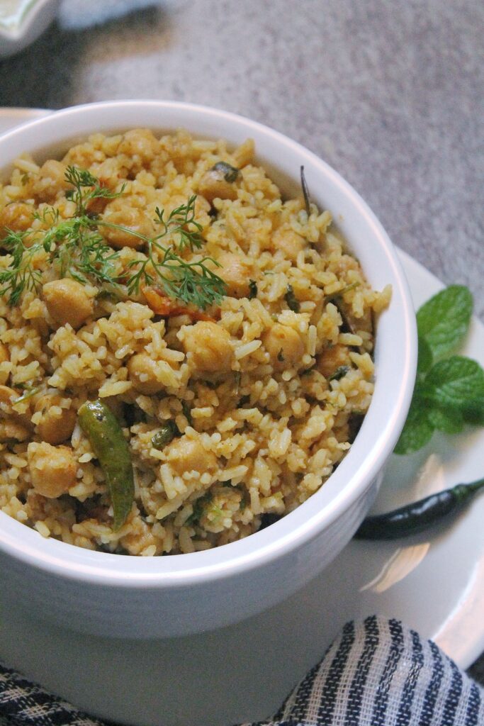 Kabuli Chana Pulao