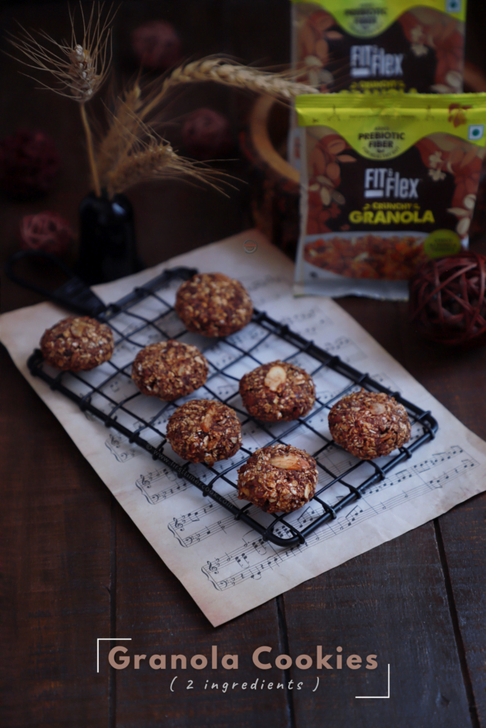 Granola Cookies (2 ingredients) 3