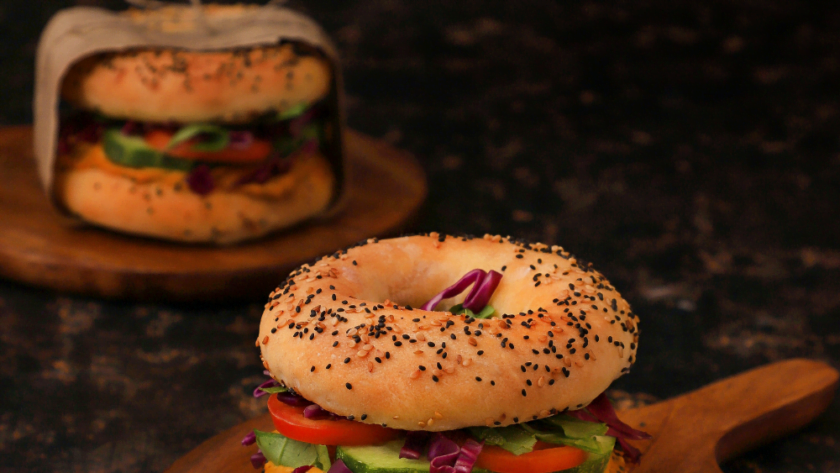 Bagel Sandwich 1