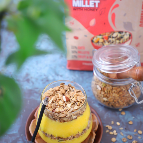 Museli Millet Custard Parfait 22