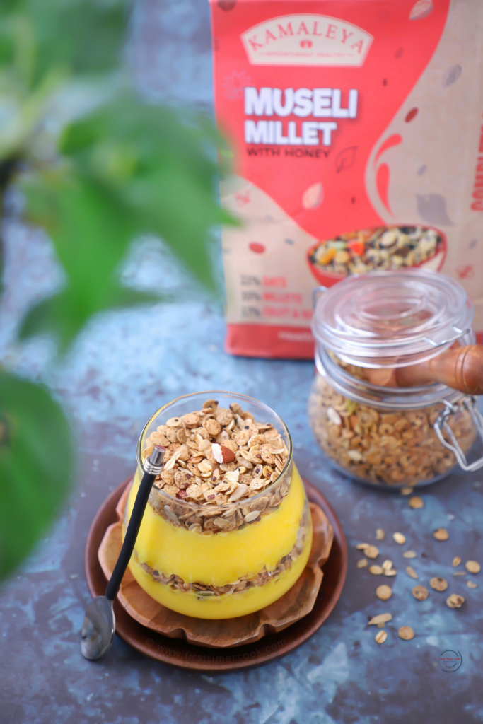 Museli Millet Custard Parfait 22