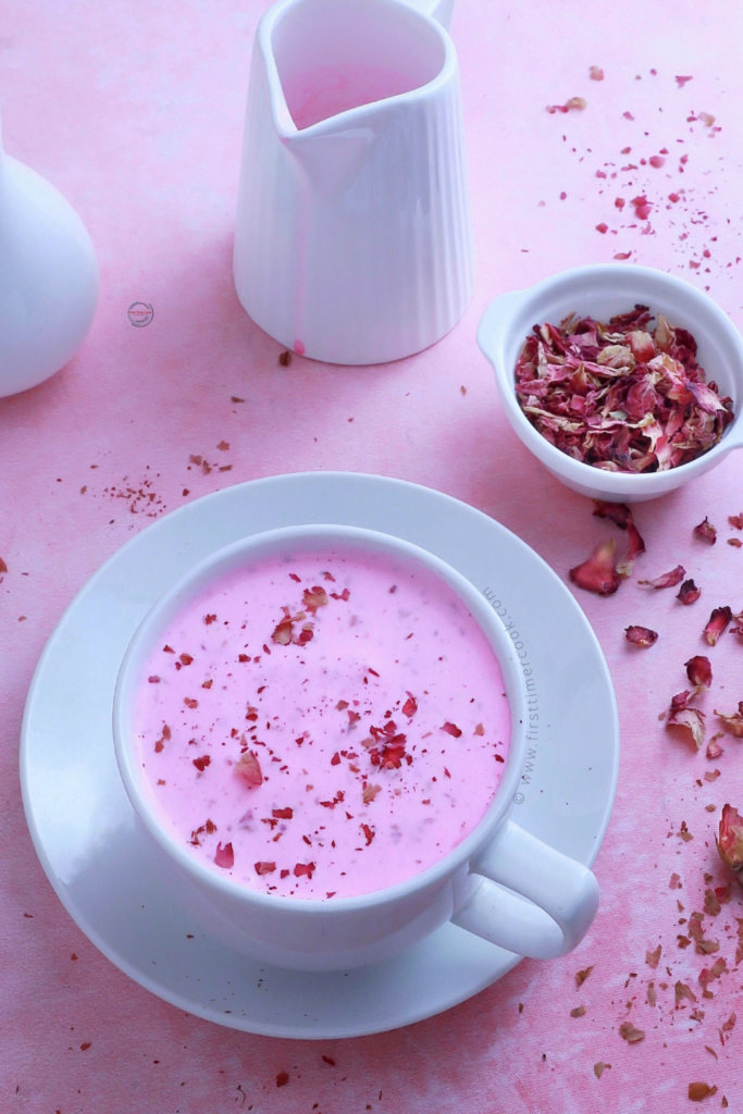 Beetroot Rose Latte 22