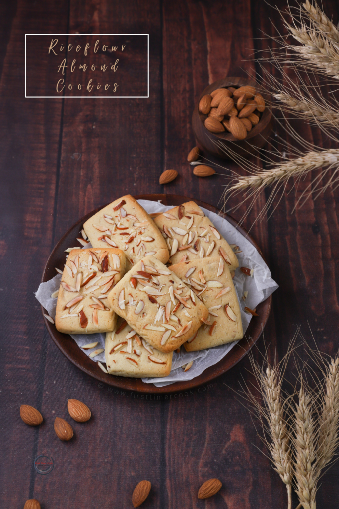 Riceflour Almond Cookies 1