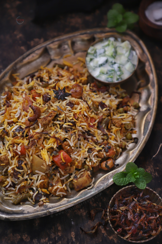 Vegetable Dum Biryani 1