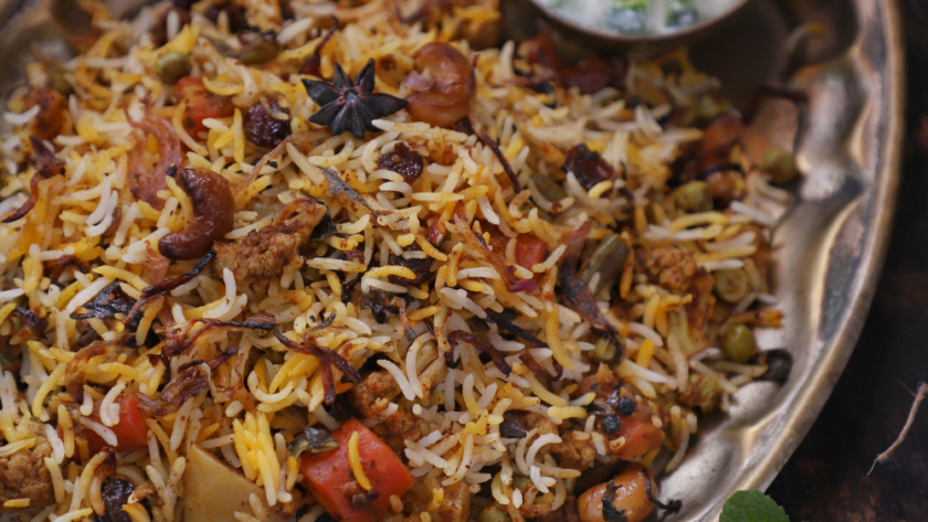 Vegetable Dum Biryani 1