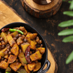 Kumror Chokka Bengali pumpkin and black chickpea curry
