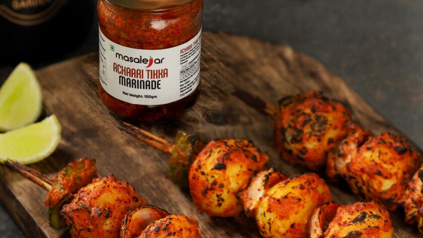 Achari Aloo Tikka 2.