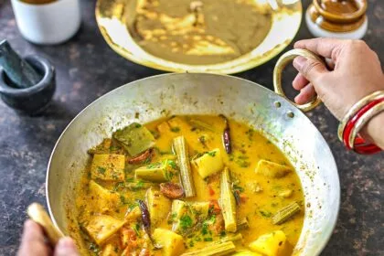 Chuin Aloo Badi besara 1..