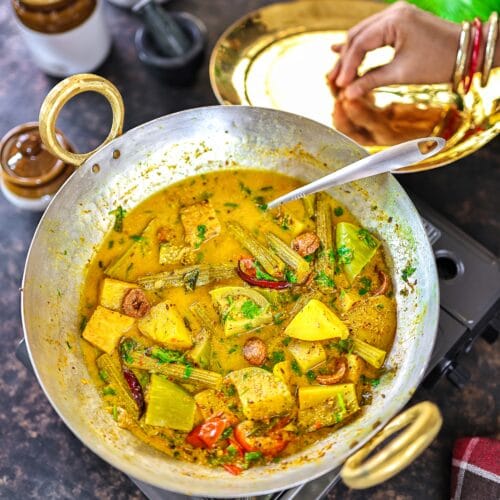 Chuin Aloo Badi besara 2..