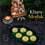 Khara Modak, savoury steamed rice modaks for Ganesh Chaturthi
