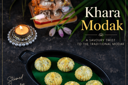 Khara Modak, savoury steamed rice modaks for Ganesh Chaturthi