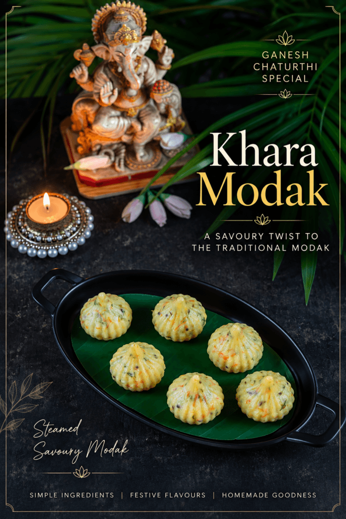 Khara Modak recipe for Ganesh Chaturthi